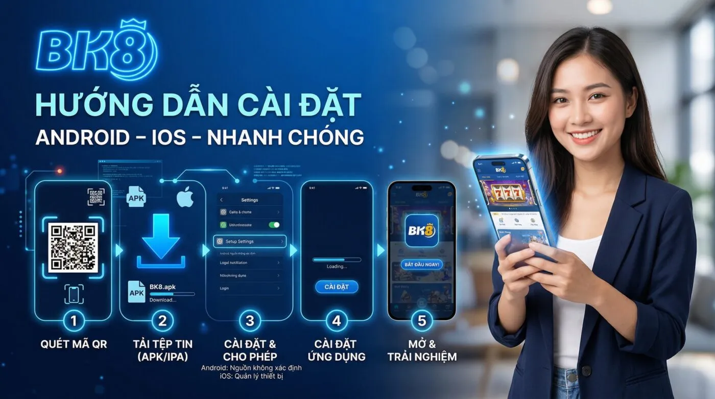 Hướng dẫn cài đặt ứng dụng bk8