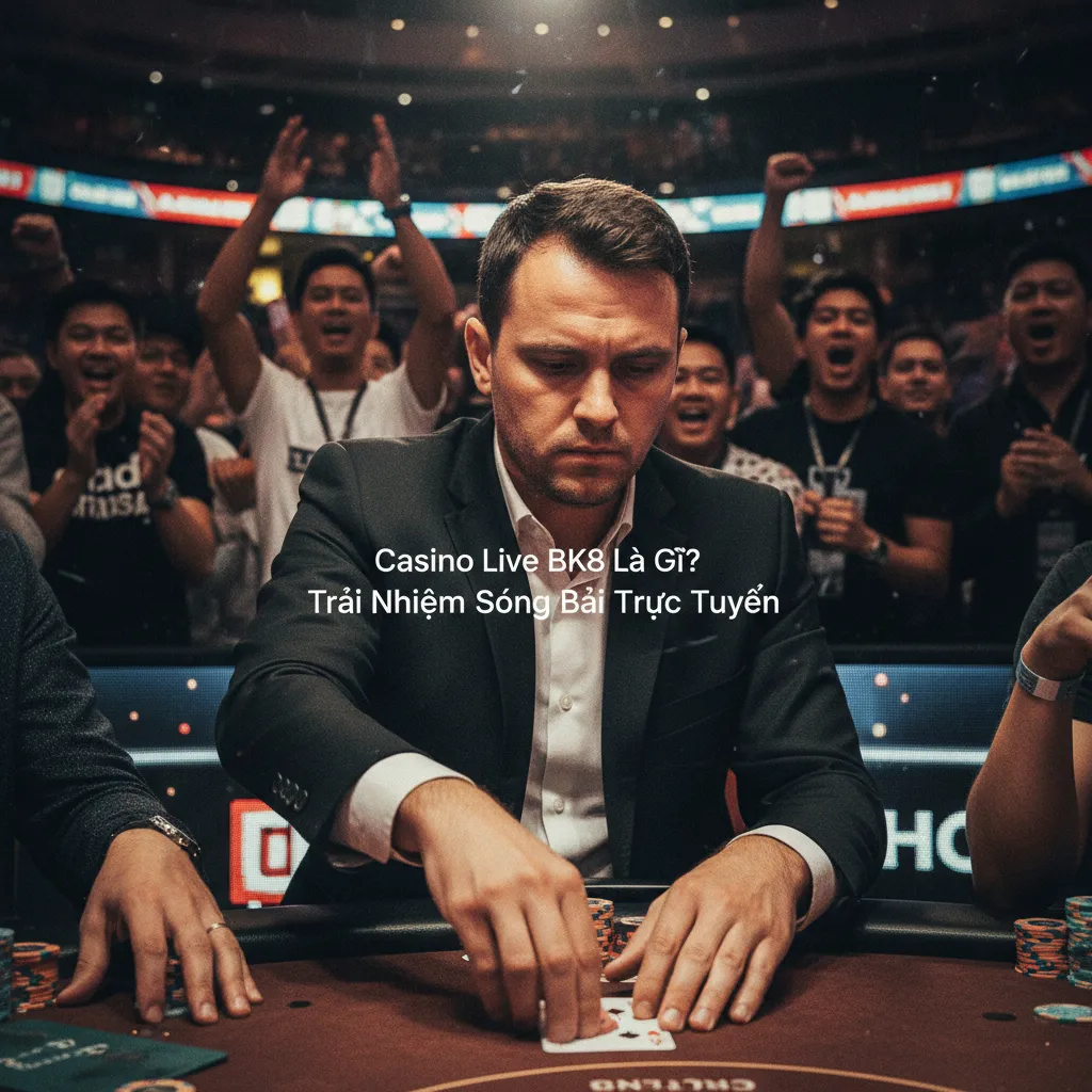 Giao diện một ván bài Baccarat trực tuyến tại BK8