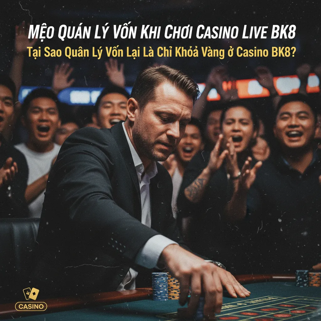 Quản lý vốn là chìa khóa vàng tại Casino BK8