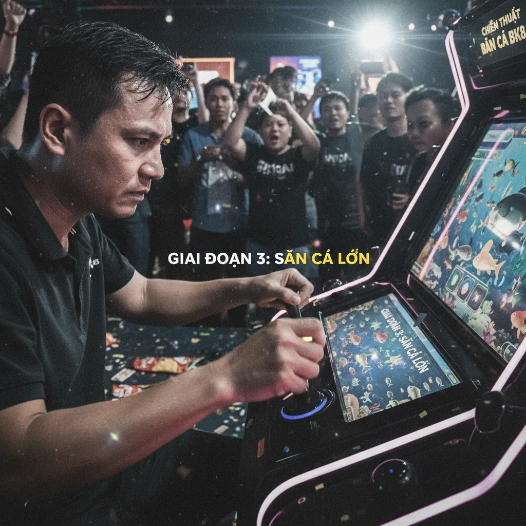 Săn cá cỡ vừa ở giai đoạn giữa game