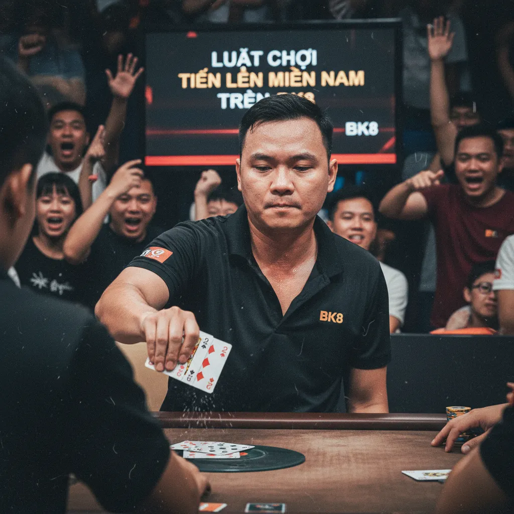 Giao diện bàn chơi Tiến Lên Miền Nam tại BK8